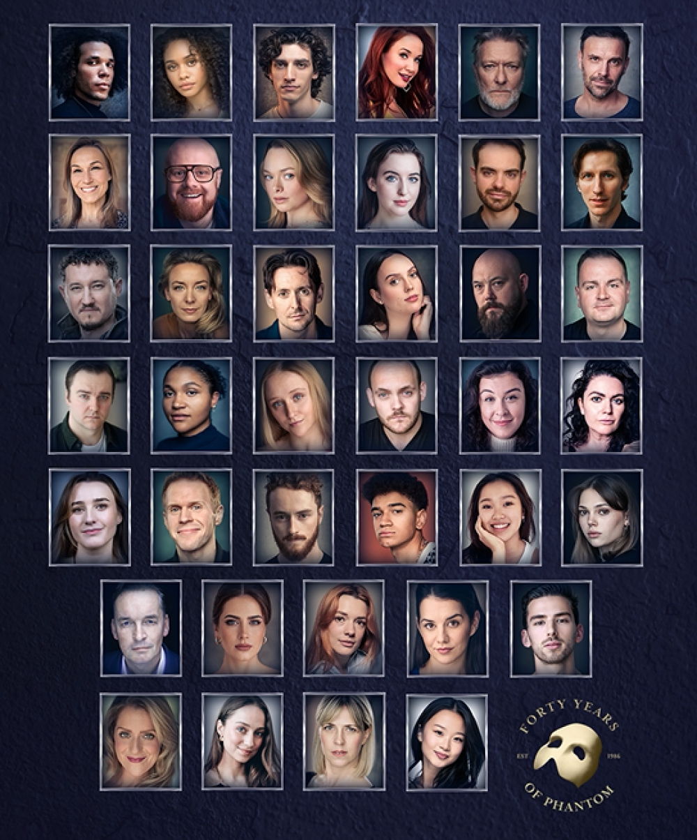 Special Anniversary Cast Announced as Andrew Lloyd Webber’s Phantom of the Opera Celebrates Four Decades in the West End