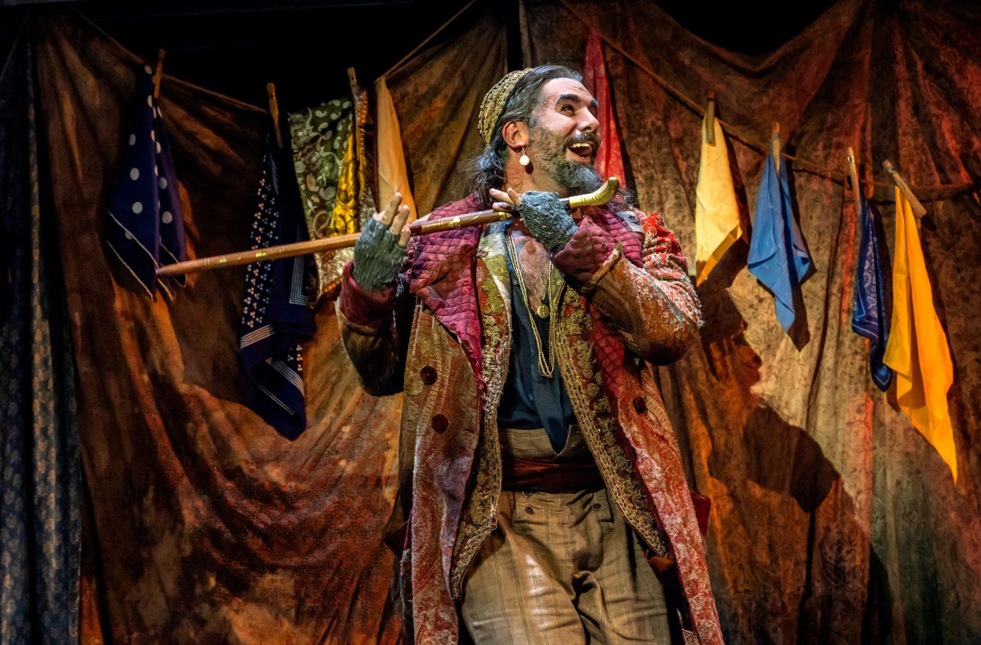 Simon Lipkin as Fagin,  Photograph: Johan Persson © Cameron Mackintosh Ltd