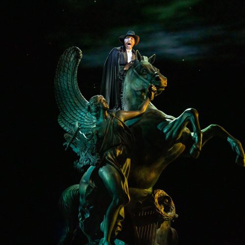 Isaiah Bailey as The Phantom - Photo by Matthew Murphy and Evan Zimmerman