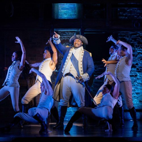 Akmed Junior Khemalai as George Washington - Photograph by Danny Kaan