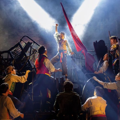 Company of Les Misérables - Photo by Danny Kaan