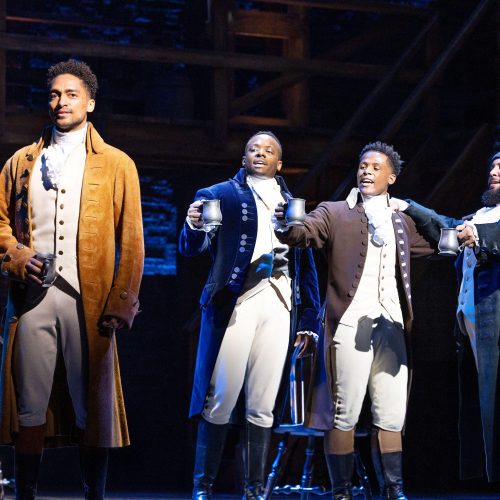 Alex Sawyer, Yeukayi Ushe, Jordan Benjamin, and Jordan Castle. Photo by Danny Kaan