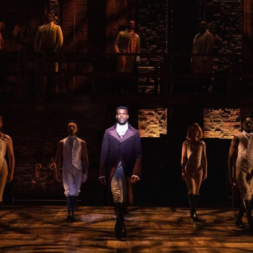 Jay Perry as Aaron Burr. Photo by Danny Kaan