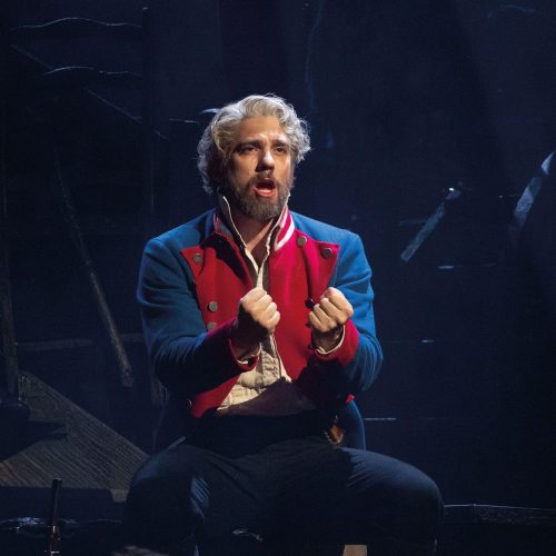 Ian McIntosh as John Valjean - Photo by Danny Kaan