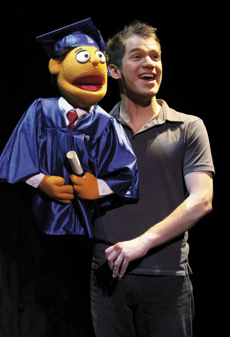 Daniel Boys as Princeton in Avenue Q, London