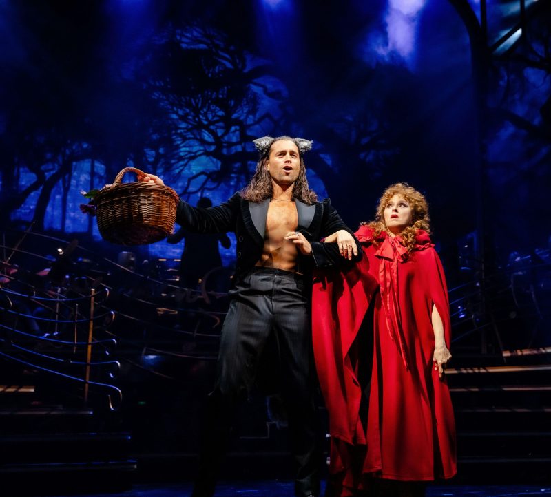 Bradley Jaden and Bernadette Peters performing Hello Little Girl