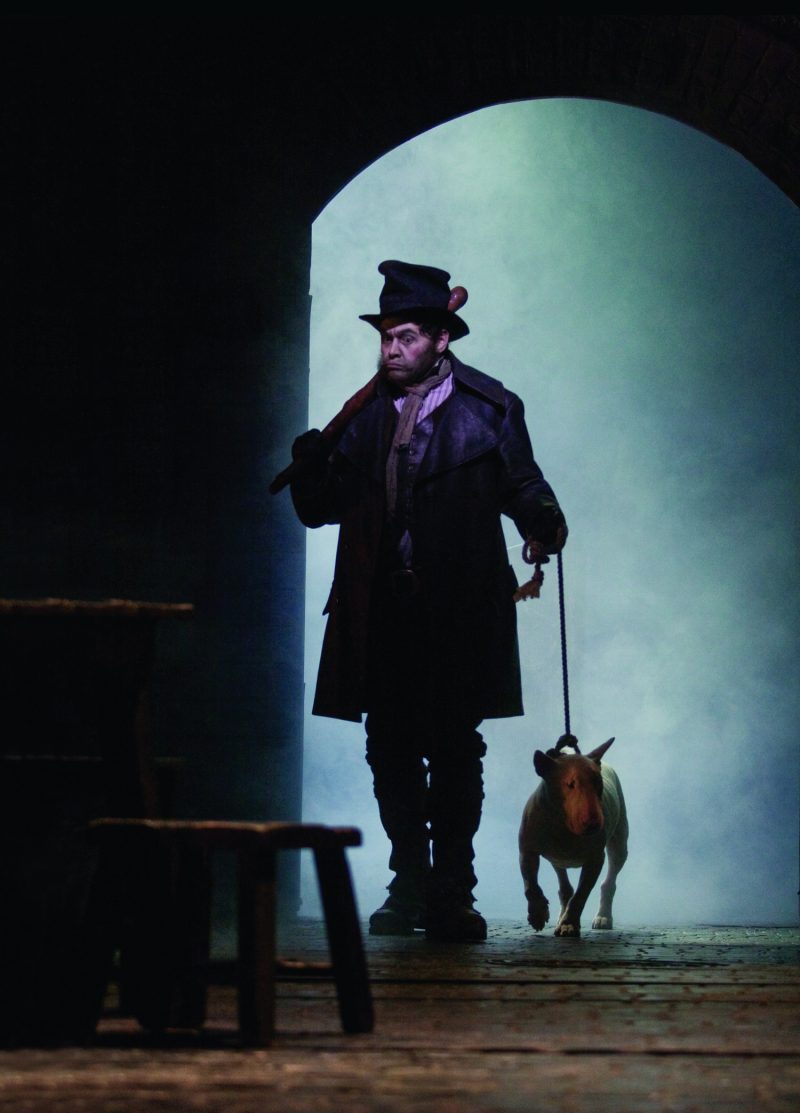Burn Gorman as Bill Sykes in Oliver! London