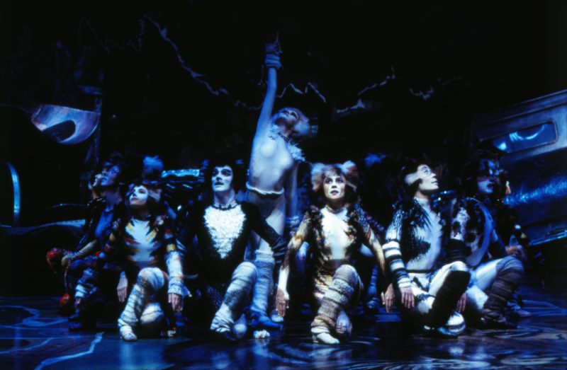 Louis Spence as Mr. Mistoffollees with the company of 1998 Cats, London