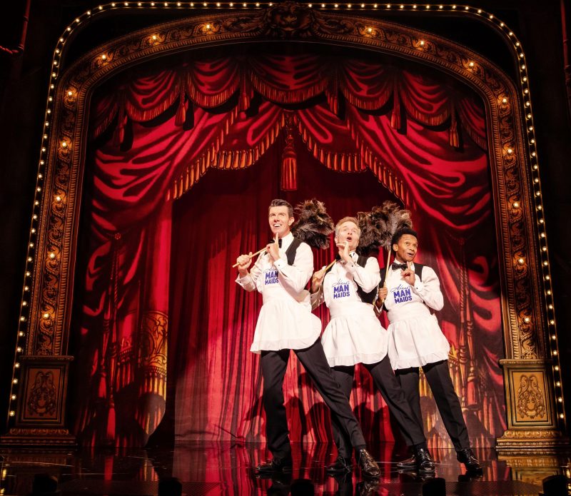Gavin Lee, Damian Humbley and Jason Pennycooke performing Everybody Ought to Have a Maid