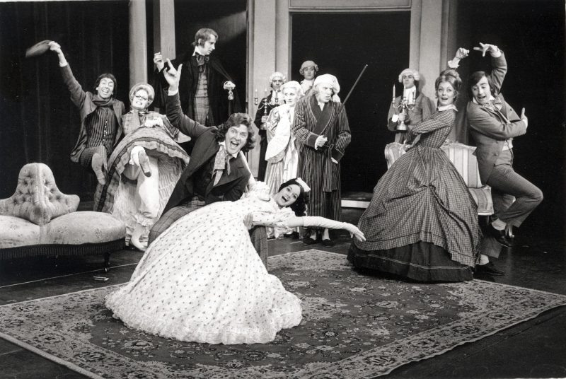 Gemma Craven as Rose Trelawny and David Morton as Ferdinand Gadd in Trelawny, London