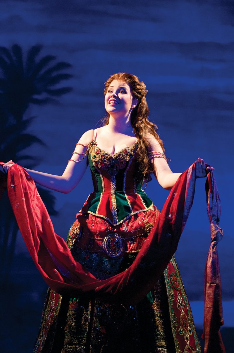Katie Hall as Christine in The Phantom of the Opera UK Tour