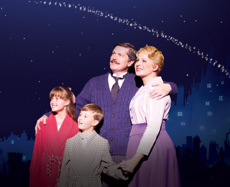 Neil Roberts as Mr. Banks and Rebecca Lock as Winifred Banks
