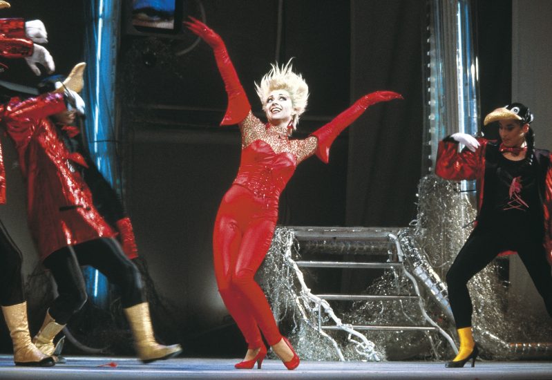Elaine Paige as Carabosse in Abbacadabra