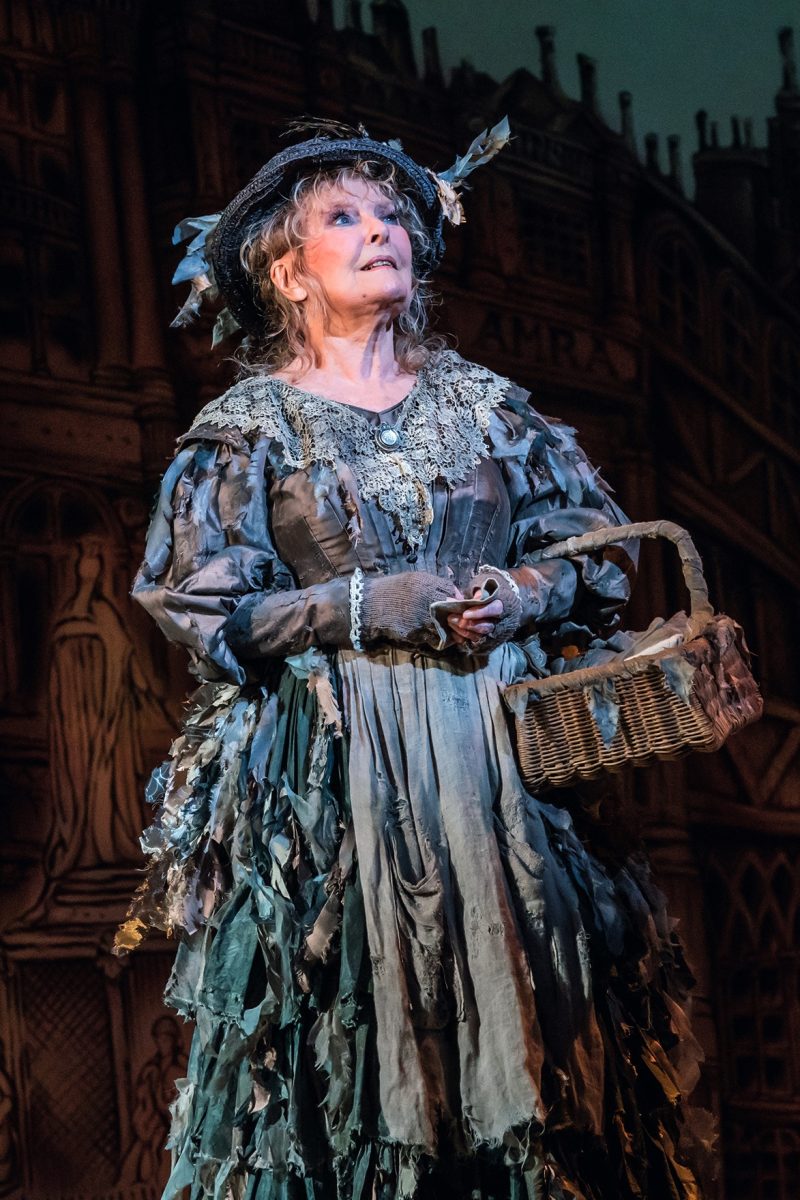 Petula Clark as The Bird Woman for the 2019 West End production of Mary Poppins
