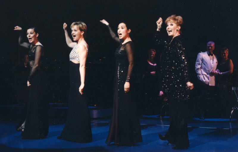 Ruthie Henshall, Maria Friedman, Lea Salonga and Millicent Martin performing from Company in Hey Mr. Producer! London