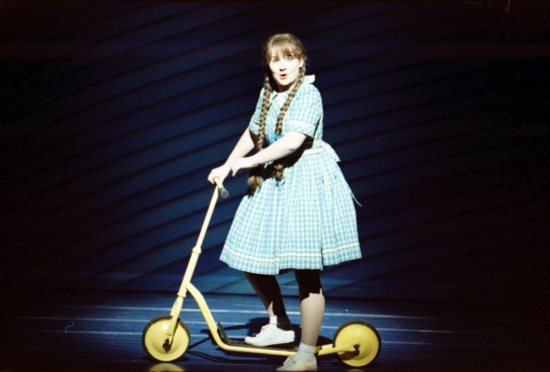 Sarah Lark as Little Girl in The Witches of Eastwick, London
