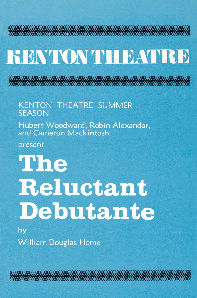 Programme from Kenton Theatre, Henley-On-Thames