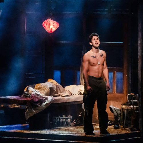 Jack Kane as Chris. Miss Saigon UK & Ireland Tour. Photo by Danny Kaan